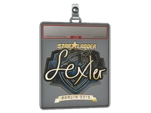 Sticker Slab | dexter (Gold) | Berlin 2019 cs go skin