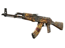 Souvenir AK-47 | Searing Rage (Field-Tested) cs go skin