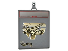 Sticker Slab | biguzera (Gold) | Paris 2023 cs go skin