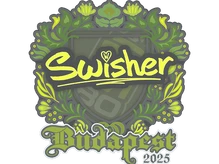 Sticker Slab | Swisher | Budapest 2025 cs go skin