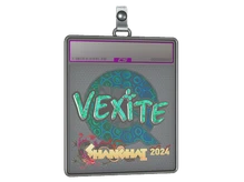 Sticker Slab | vexite (Holo) | Shanghai 2024 cs go skin