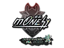 Sticker Slab | m0NESY (Glitter) | Antwerp 2022 cs go skin