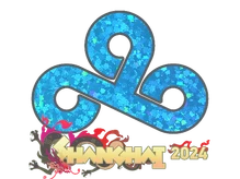 Sticker Slab | Cloud9 (Glitter) | Shanghai 2024 cs go skin