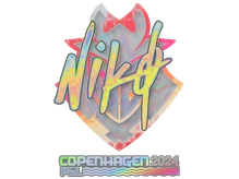 Sticker Slab | NiKo (Holo) | Copenhagen 2024 cs go skin