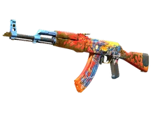 Souvenir AK-47 | Consequence of the Jinn (Minimal Wear) cs go skin