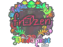 Sticker Slab | frozen (Holo) | Budapest 2025 cs go skin