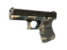 Souvenir Glock-18 | Winterized (Battle-Scarred) cs go skin