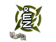 Sticker Slab | REZ (Glitter) | Paris 2023 cs go skin