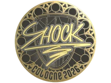 Sticker | SHOCK (Gold) | Cologne 2026 cs go skin